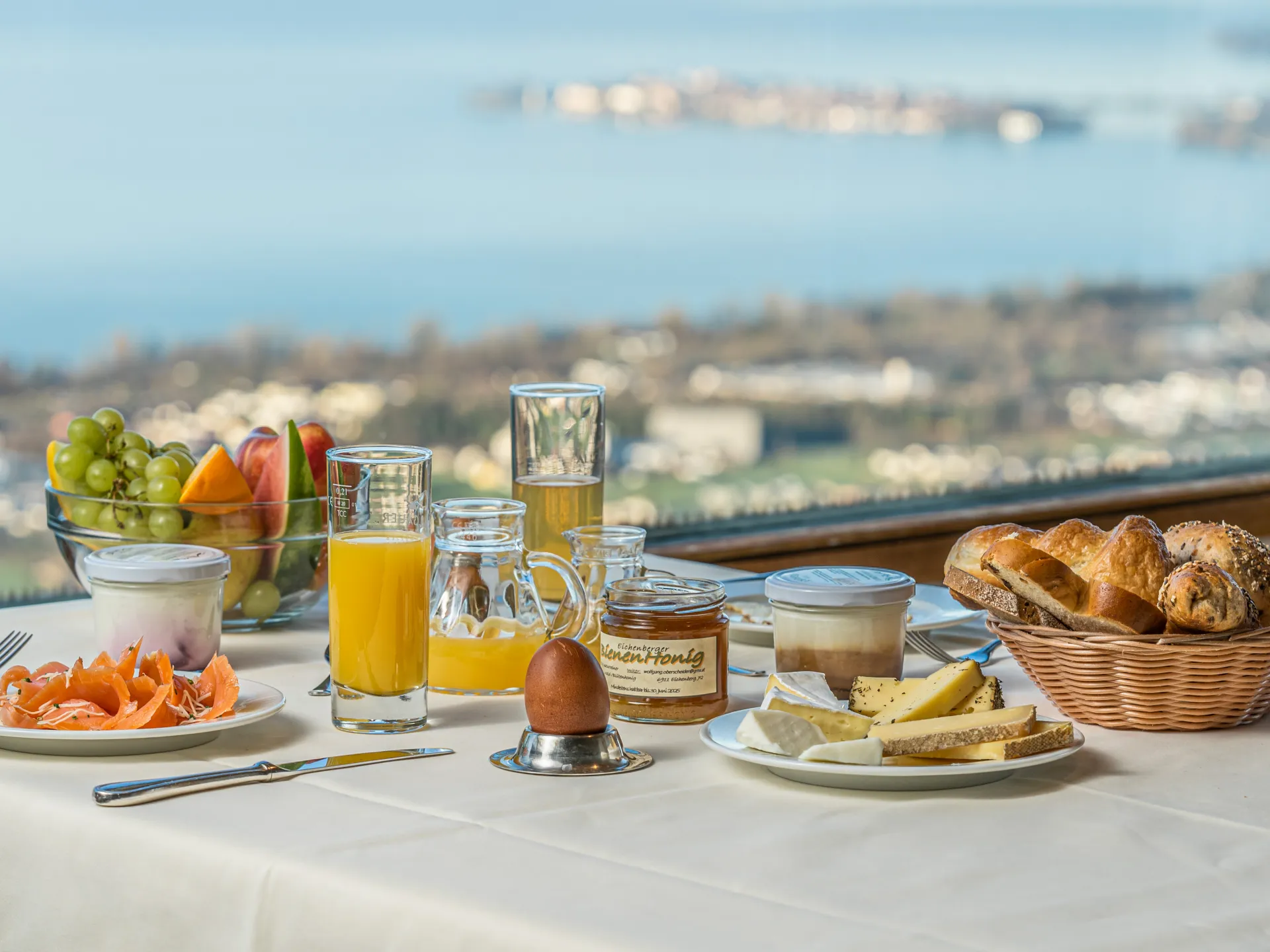 Frühstück mit Ausblick