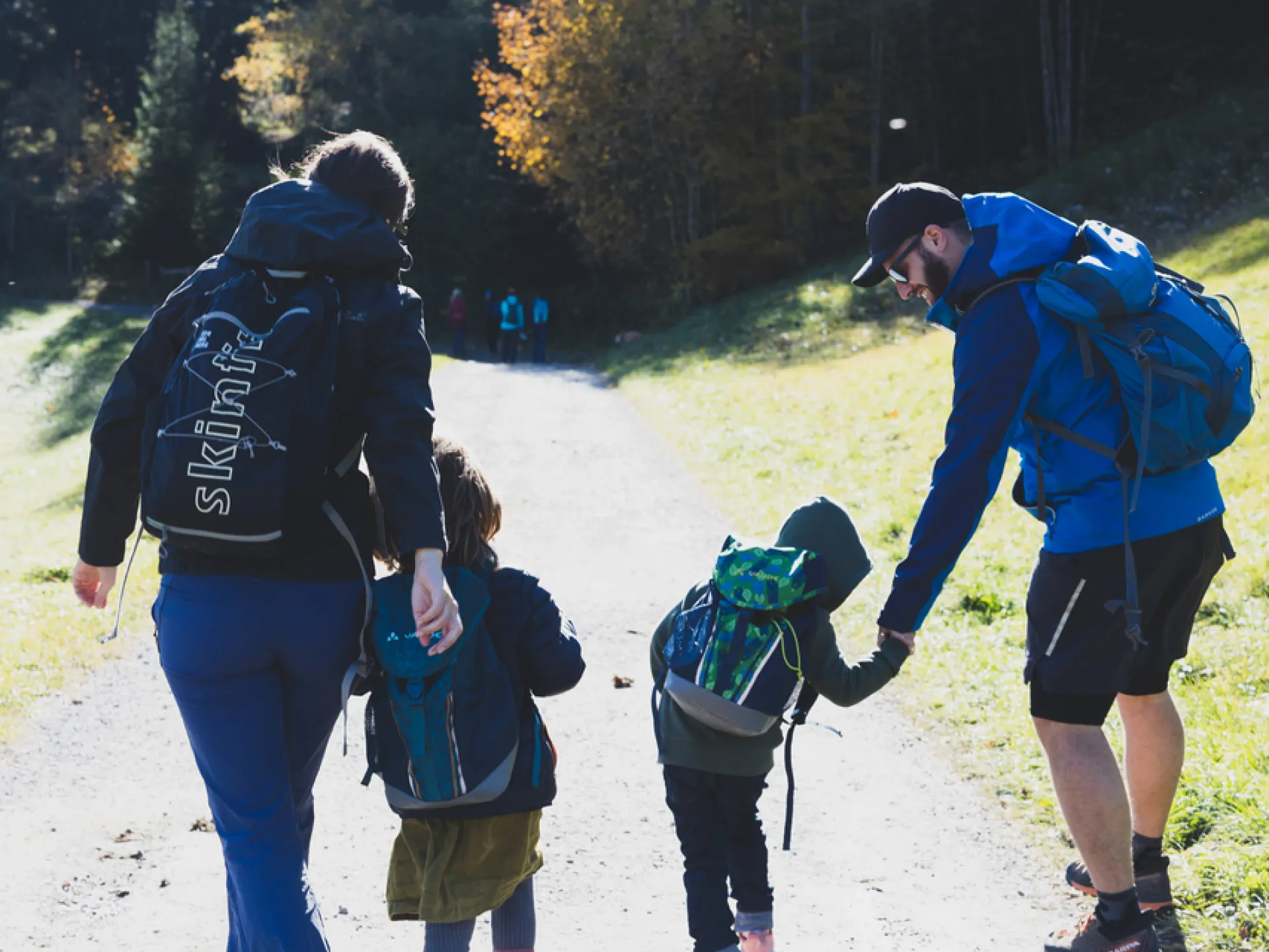 Familie auf dem Pfänder